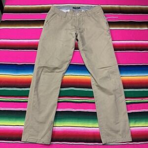 Dolce & Gabbana Chino Pants Men 31 (Fit 30x29) Beige Tan Khaki‎ Preppy Straight